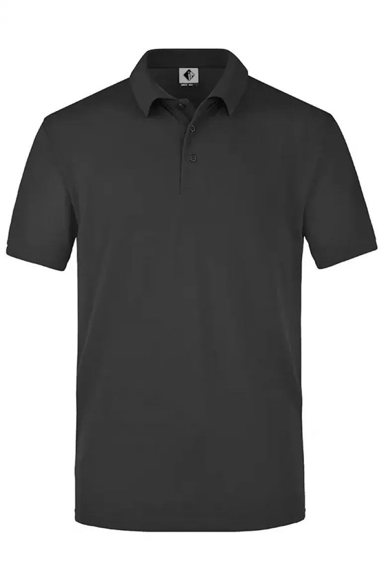 Polo Yaka Siyah Tshirt 