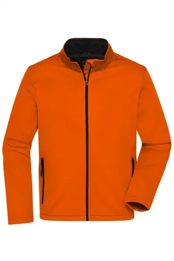 Turuncu Softshell Mont Fermuar Cepli