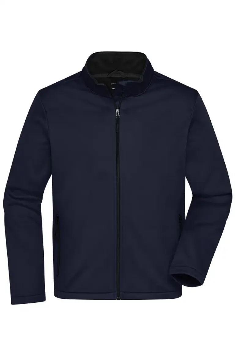 Softshell Mont Fermuar Cepli Lacivert