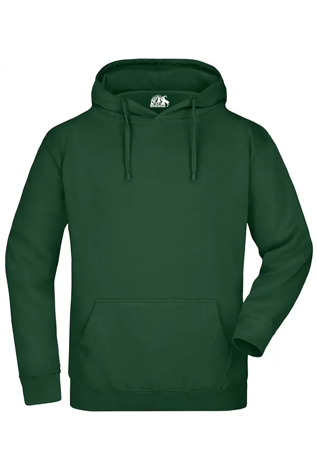 Yeşil Kapşonlu Hoodie