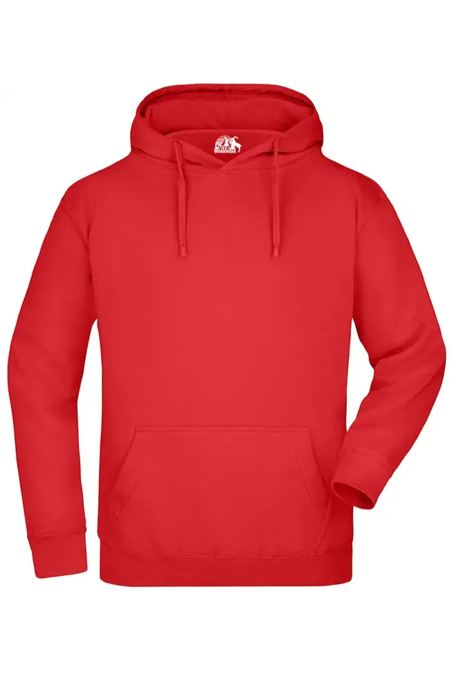 Kırmızı Kapşonlu Hoodie